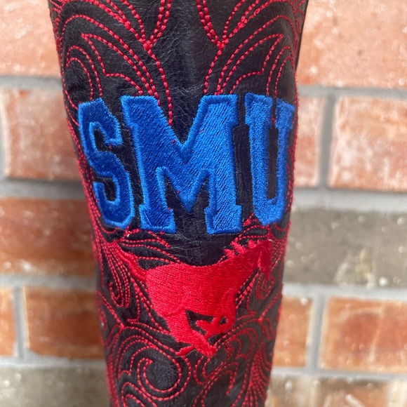 SMU Mustangs Gameday Cowboy Boots - Picture 3 of 8